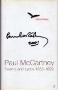 Paul McCartney Blackbird Singing signed book. Signed by Paul McCartney on front cover book sleeve.