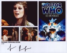 Susan Penhaligon signed 10x8 inch colour Doctor Who promo photo. Good condition. All autographs come