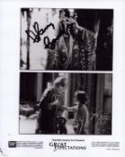 Anne Bancroft signed 'Great Expectation' 10x8 inch promo photo. Good condition. All autographs