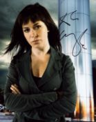 Eve Myles signed 10x8 inch Torchwood photo. Good condition. All autographs come with a Certificate
