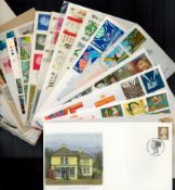 Stamps and FDCs Collection Includes 19 FDCs, 3 x Miniature Sheets, 5 Books of First Class, 3 x