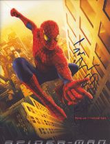 Spider-Man signed German press booklet, signed by Sam Raimi (Director) and Willem Dafoe (Green