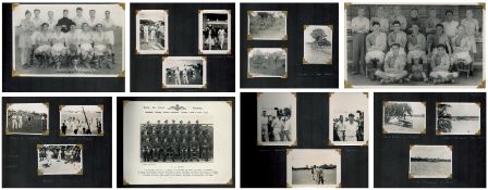 Photo Album Collection Includes Original Black and White Photos (1950s) Includes Cricket, (