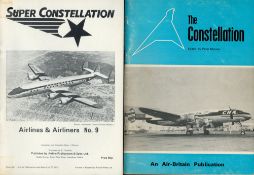 The Constellation 1969 Plus The Super Constellation 1973 both Softback Books Published by Air-