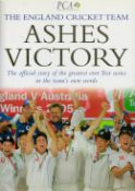 Marcus Trescothick and Andrew Strauss Signed Book - Ashes Victory - The Official Story of the