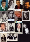 Collections of various signed promo photos including names of Gary Lineker, Melvyn Hayes, Tom