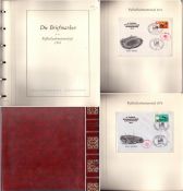1974 German World Cup FDC binder, approx 47 FDCs. Good condition. All autographs come with a