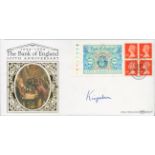 Kingsdown signed Bank of England FDC. 27/7/94 London EC2 postmark. Good condition. All autographs