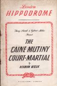 London Hippodrome 'The Caine Mutiny Court-Martial' Theatre Programme June 1956. Good condition.