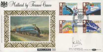 John Coley signed Mallard by Terence Cuneo FDC. 10/5/1988 York postmark. Good condition. All