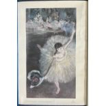 Edgar Degas 24x31 Fin D'arabesque colour poster. Rolled. Good condition. All autographs come with