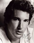 Richard Gere signed 10x8 inch black and white photo. Good condition. All autographs come with a
