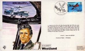 Aviation Flown FDC of Ron Gellatly OBE. Date Stamped 28th July 1979. Good condition. All