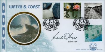 Heather Angel signed Water and Coast FDC. 7/3/00 Durham postmark. Good condition. All autographs