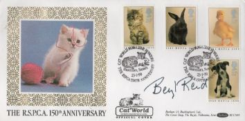 Beryl Reid signed RSPCA FDC. 23/1/90 Shoreham postmark. Good condition. All autographs come with a