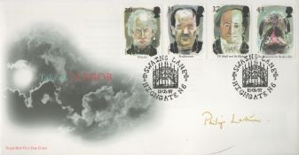 Actor Philip Latham Signed Tales of Terror Royal Mail First Day Cover. 2 of 2 Covers Issued. Good