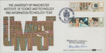 Prof H C A Hankins signed FDC. 8/9/82 Manchester postmark. Good condition. All autographs come