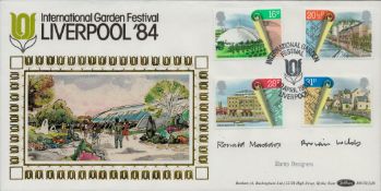 Ronald Maddox and Brian Webb signed International Garden Festival FDC. 10/4/84 Liverpool postmark.