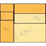 Tennis. Autograph Book With 17 Signatures. Includes Michele Tyler, Evonne Cawley, Peter Fleming, S