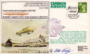 WWII Flown FDC signed by Oskar Fink. Date Stamped 29th July 1980. Good condition. All autographs