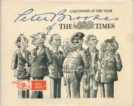 Peter Brooks of The Times - Cartoonist of the Year 2002 First Edition Hardback Book published by