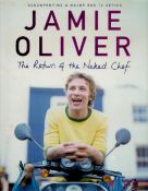 Jamie Oliver Signed Book - The Return of The Naked Chef by Jamie Oliver 2000 First Edition