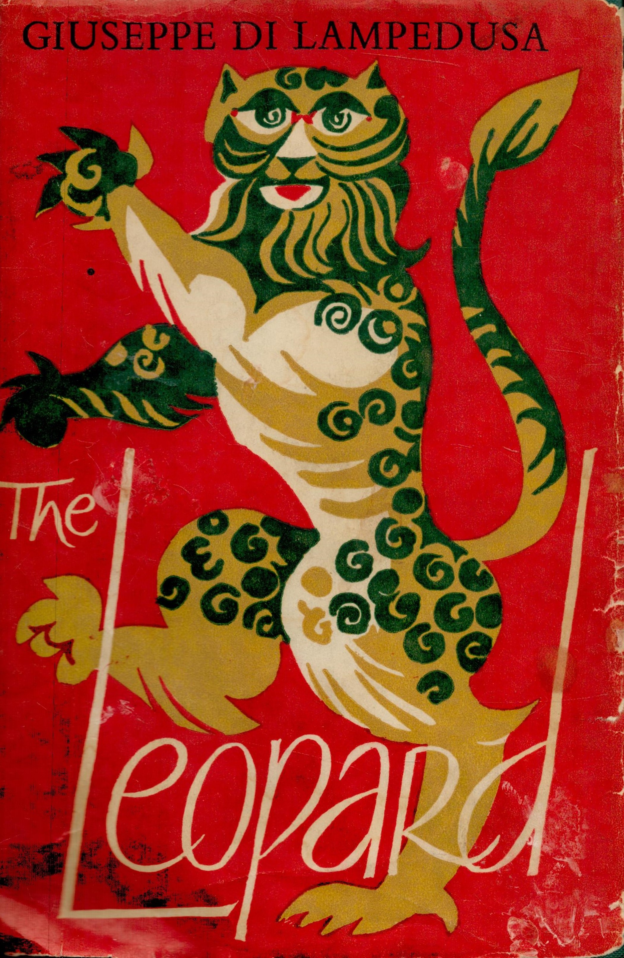 The Leopard by Giuseppe Di Lampedusa Translated by Archibald Colquhoun 1960 fourth Impression