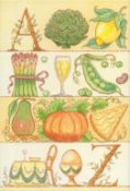 An Alphabet for Gourmets by M F K Fiser 2005 Folio Society Edition Hardback Book with Slipcase