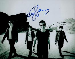 Kelly Jones signed 10x8 inch Stereophonics black and white photo. Good condition. All autographs