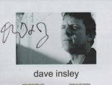 Dave Insley signed 12x8 black and white photo. Good condition. All autographs come with a