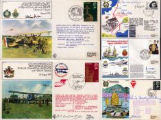 Military Collection of 5 x signed FDCs including signatures of Sir William Barlow, Campbell Orde,