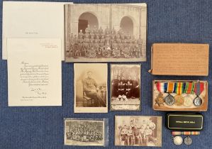 WW1 and WW2 Collection Private C Finch, 8591, of 2nd South Lancashire Regiment Collection.