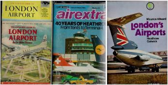 Heathrow Airport Publications Collection of 4 Includes The Complete Guide to London Airport by Sir