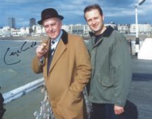 George Cole signed 10x8 colour photo. Good condition. All autographs come with a Certificate of