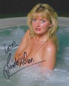 Linda Nolan signed 10x8 colour photo. Good condition. All autographs come with a Certificate of