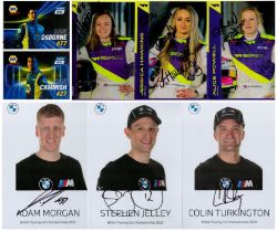 Sport Racing Driver collection includes 8 x signed promo photos and signature include names such