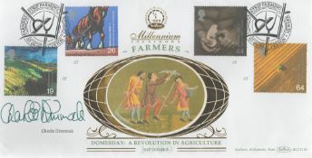 Charlie Dimmock signed Millennium countdown Farmers Domesday: A revolution in agriculture. 4