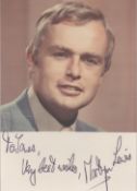 Martyn Lewis signed 5x4 colour photo. Good condition. All autographs come with a Certificate of