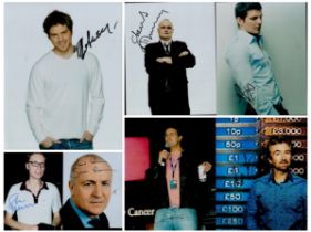 TV FILM/Entertainment of 7 x Collection 10x8 inch colour photo. Signed as such Nigel Harman. Al