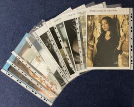 TV/FILM collection of 10 signed multi sized promo photos including names of Jill Wagner, Jessica