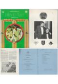 Sport collection of 2 programmes Brian Statham signed Freddie Trueman's Tribute to Brian Statham