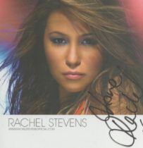 Rachel Stevens signed 5x5 inch colour promo photo. Good condition. All autographs come with a