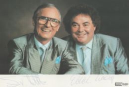 Little and Large signed 6x4 colour photo. Good condition. All autographs come with a Certificate
