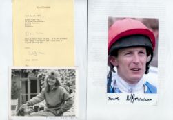 Sport and Entertainment collection of 4 signed various sized pictures and album pages including
