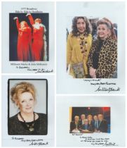 Millicent Martin signed photo collection. 4 photos included. Good condition. All autographs come