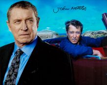 John Nettles signed 10x8 colour montage photo. Good condition. All autographs come with a