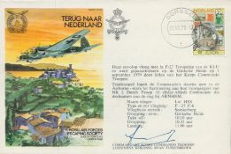 RAFES SC25b Escape in a Heinkel III Flown FDC (Royal Air Forces Escaping Society) with 55c