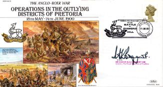 Brigadier D.A.K Biggart signed FDC The Anglo-Boer War Operations in The Outlying Districts of