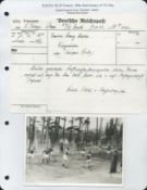 RAFES SC20aA1 Special Signed Cover 40th Anniversary of VE Day Escape from Greece (Inserts Only)