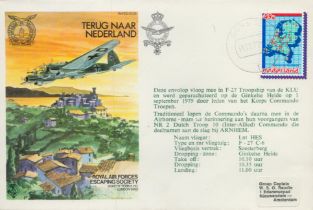 RAFES SC25a Escape in a Heinkel III Flown FDC (Royal Air Forces Escaping Society) with 45c